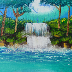 Waterfall Painting Vastu Shastra